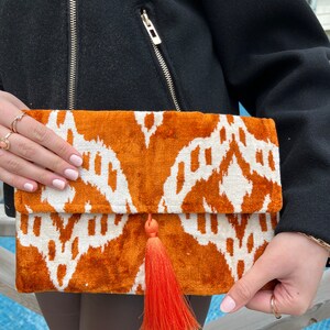 Ikat Clutch Bag, Clutch Bag, Evening Bag, Ikat Bag, Mini Bag, Ikat ...