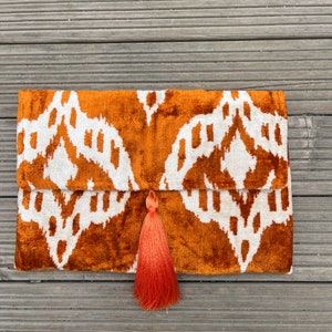 Ikat Clutch Bag, Clutch Bag, Evening Bag, Ikat Bag, Mini Bag, Ikat ...