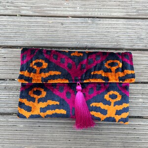 Ikat Clutch Bag, Clutch Bag, Evening Bag, Ikat Bag, Mini Bag, Ikat ...