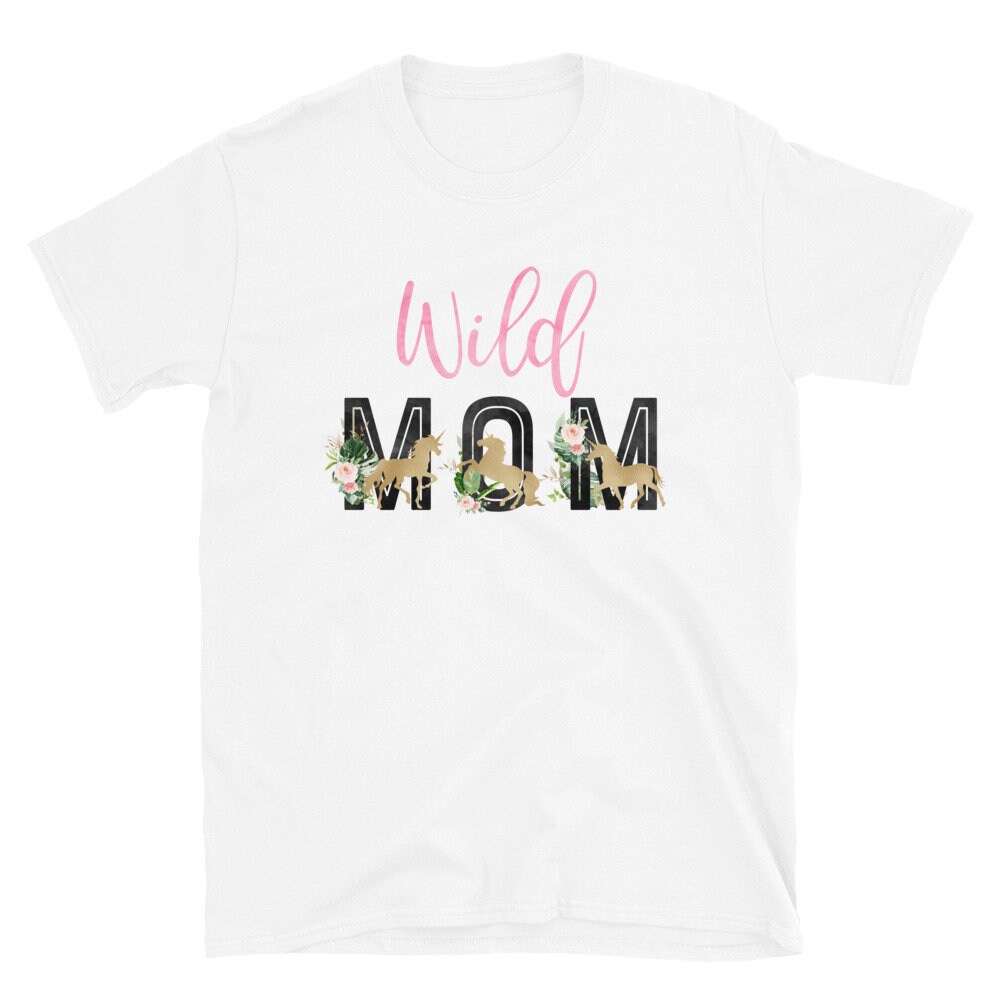 Unicorn Birthday Shirt Wild Mom Unicorn Birthday Unicorn - Etsy