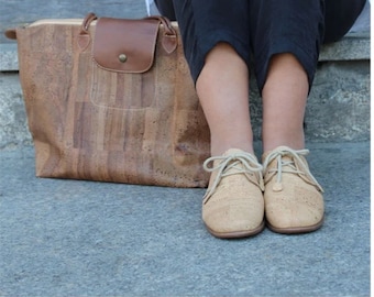 Espadrillas in sughero vegane - Scarpe da donna - fatte a mano in Portogallo