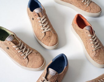 The Color Corker  -Premium  Vegan Cork Shoes - handmade in Portugal -Superb quality