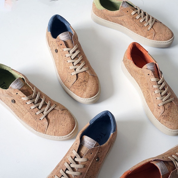 The Color Corker  -Premium  Vegan Cork Shoes - handmade in Portugal -Superb quality