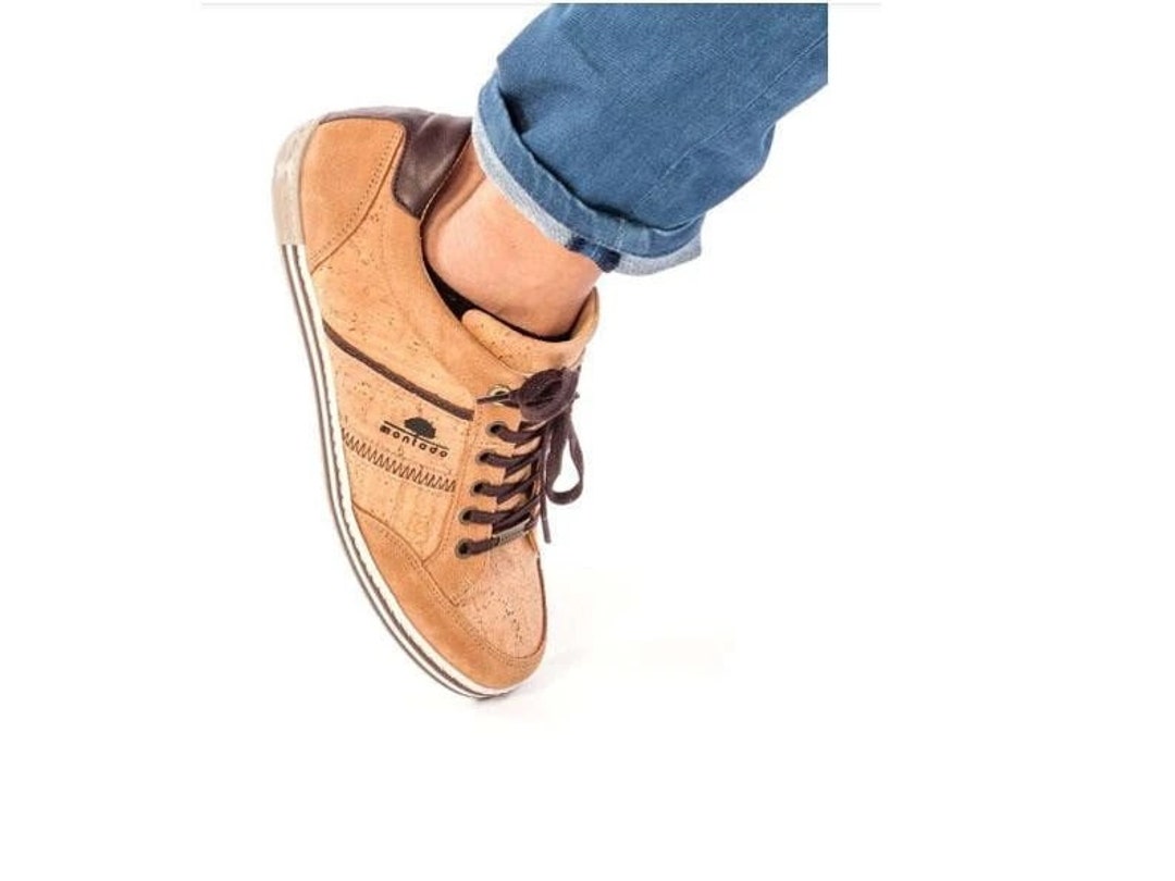 Scarpe casual in sughero Vez Sneakers da uomo fatte a mano in