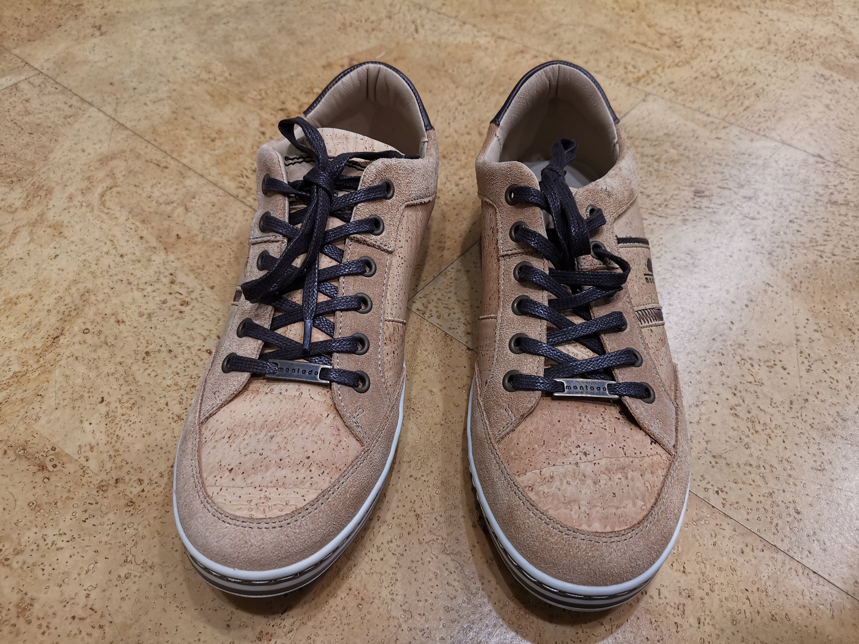 Casual Cork Shoes Vez Sneakers for Man Handmade in Portugal Etsy