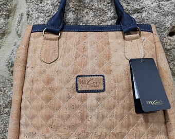Handmade Cork Crossbody Bag For Women - Vegan Cork Leather Purse From Portugal