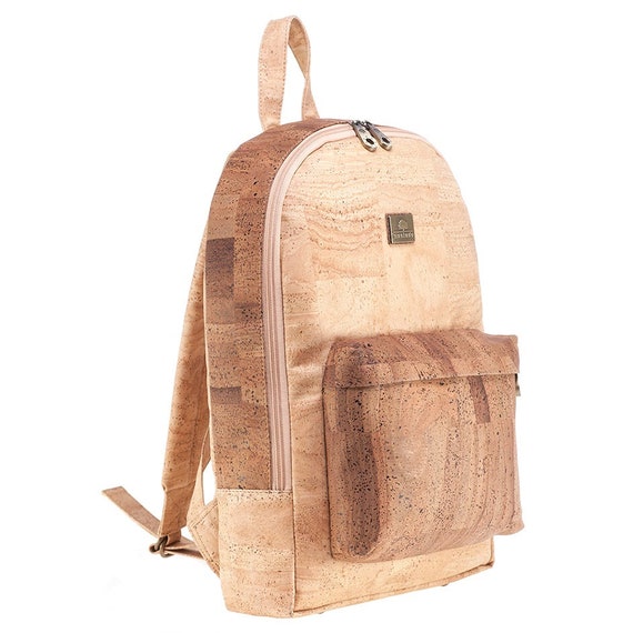 Cork Premium Laptop Backpack - Vegan Backpack , Handmade in  display picture 3