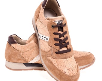 Casual Cork shoes Nogueira  -  Sneakers for man  - handmade in Portugal