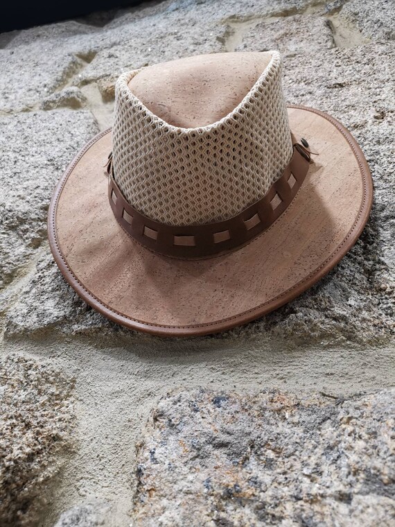 Natural Cork Hats With Without Mesh 