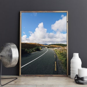 Irish Road Art Photography | Connemara | Ireland