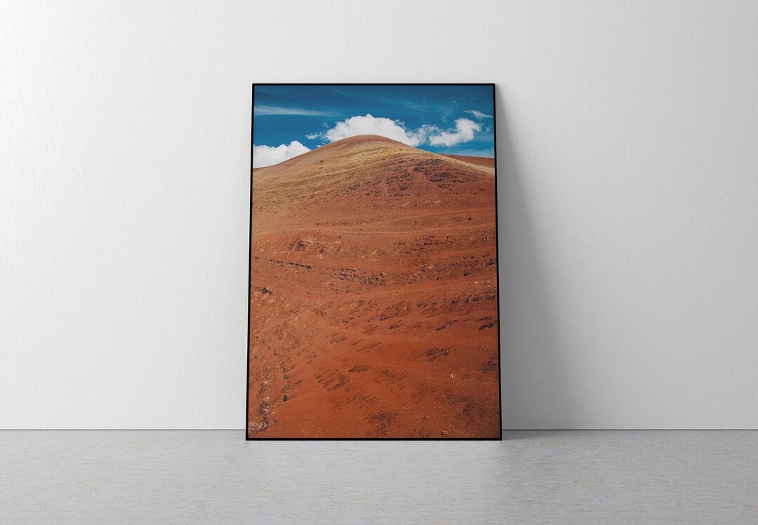 Red Mountain Wall Art Photography Peru Etsy