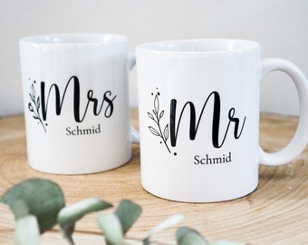 Tasse Mr und Mrs für Paare zu Hochzeit Verlobung Hochzeitstag Partnertassen Mr und Mrs Geschenke Hochzeitsgeschenk Modern WeddingTree 2er Set Mr und Mrs Tassen Tasse Mr und Mrs für Paare zu Hochzeit Verlobung Hochzeitstag Partnertassen Mr und Mrs Geschenke Hochzeitsgeschenk Modern WeddingTree 2er Set Mr und Mrs Tassen