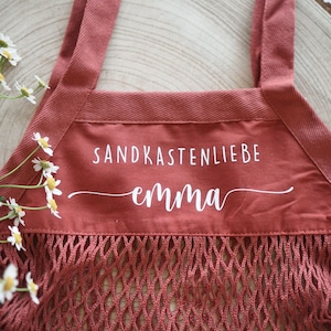 Mesh bag for sand toys or shopping bag for fruit