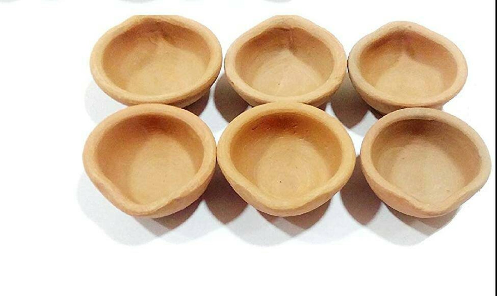 Natural Traditional Clay Oil Lamps Handmade oil lamp Etsy