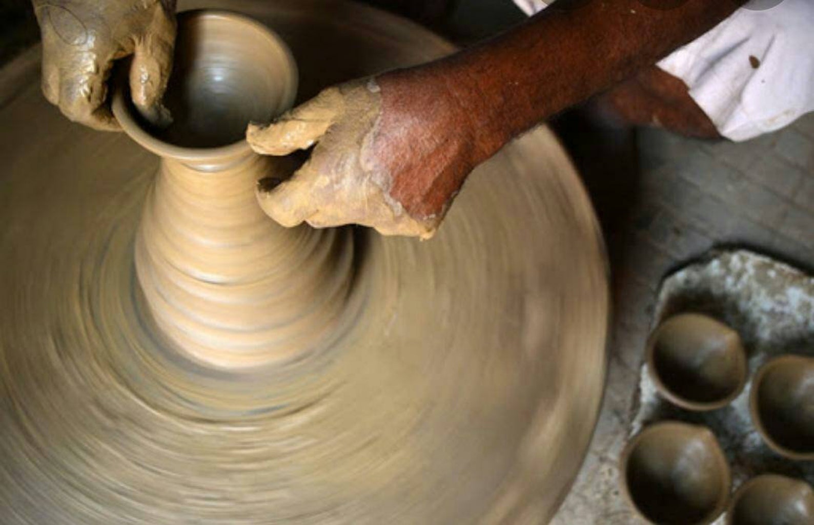 Natural Traditional Clay Oil Lamps Handmade oil lamp Etsy