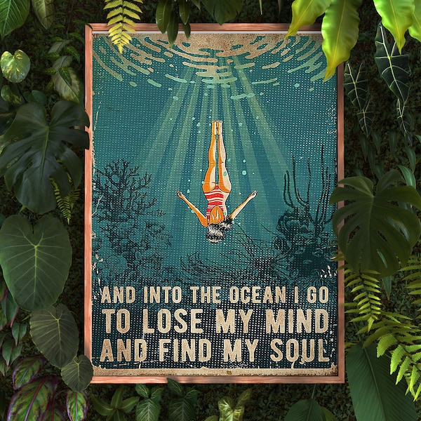 Personalized Plant Pot - Gift for the Plant Lovers/Mother's Day - And Into The Garden I Go To Lose My Mind & Find My Soul main image 1