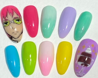 Featured image of post Saiki K Inspired Nails