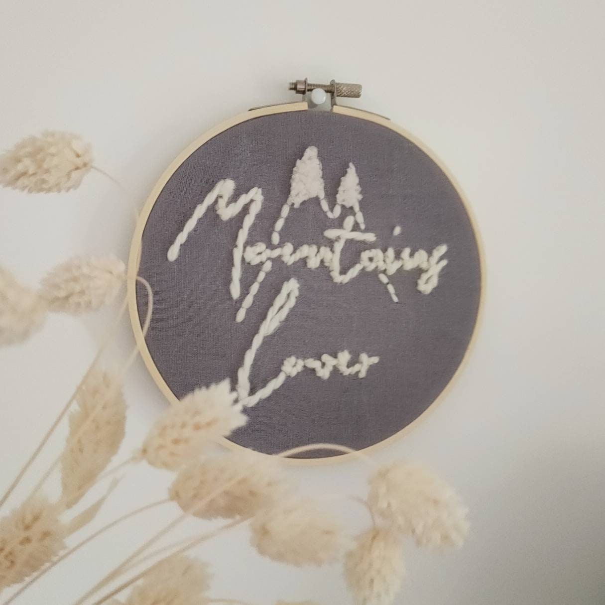 Tambour Brodé Mountains Lover