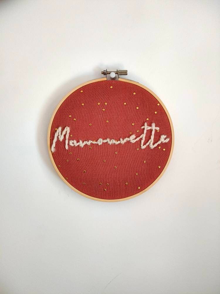 Tambour Brodé Mamounette