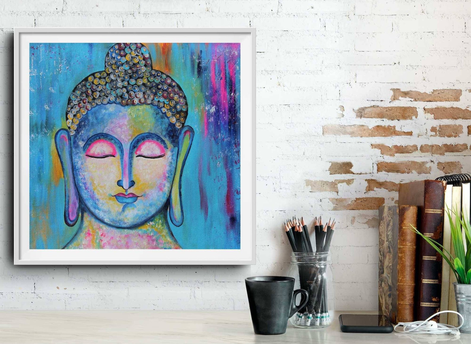 Buddha Wall Decor /buddha Wall Art Etsy