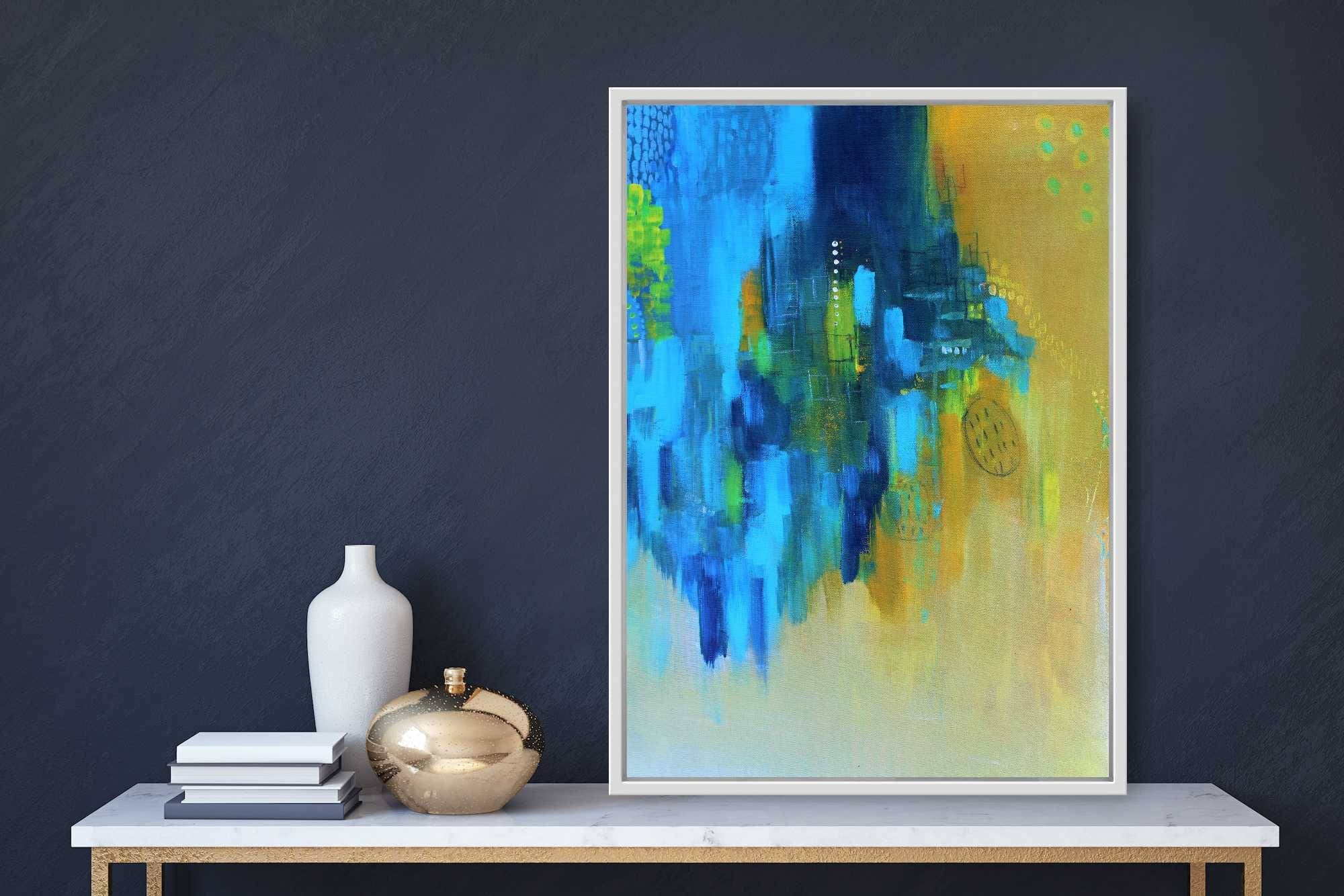Abstract Painting /bedroom Décor/wall Décor Etsy UK