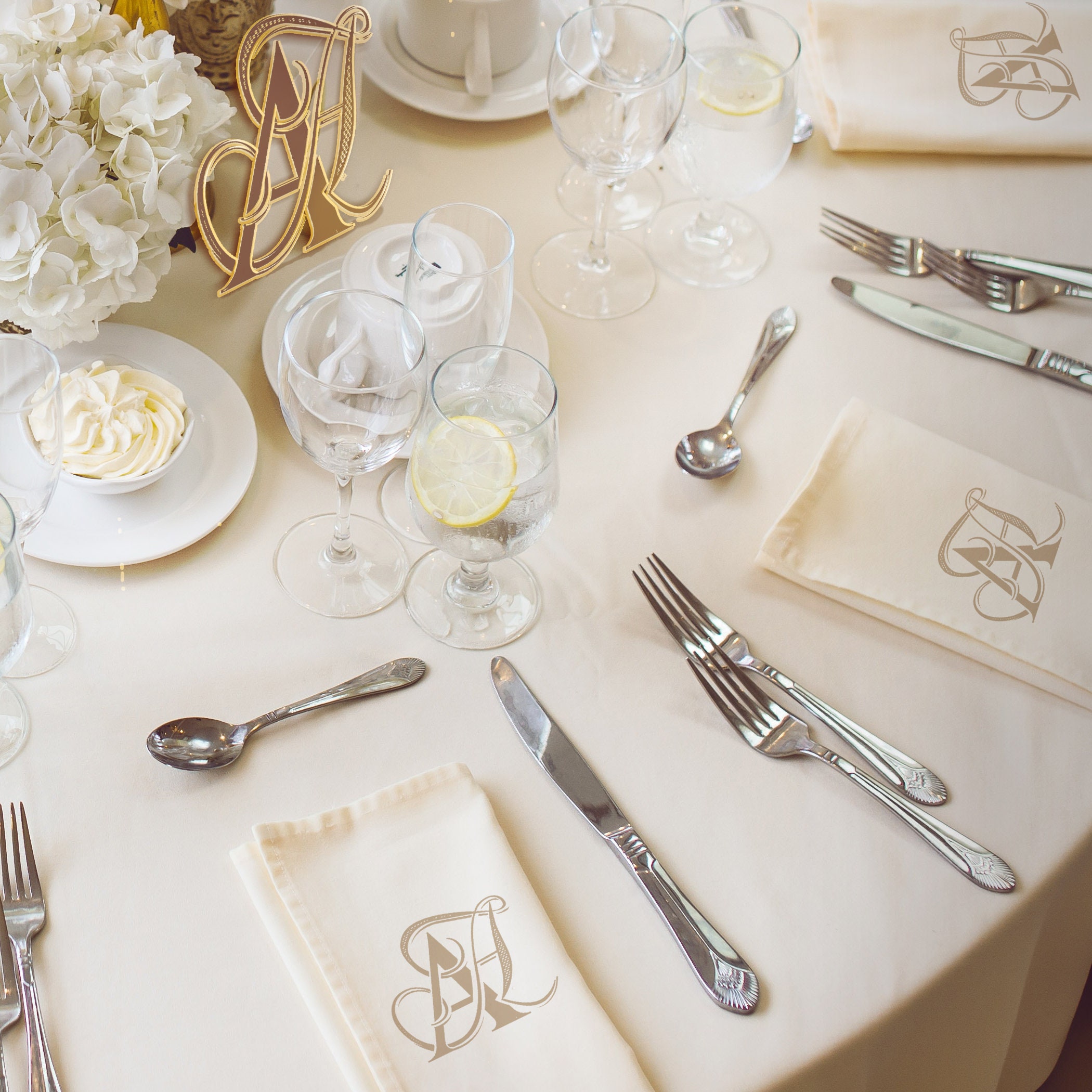 Modern Wedding Monogram, Two Letters Logo, Minimalist Wedding Monogram ...