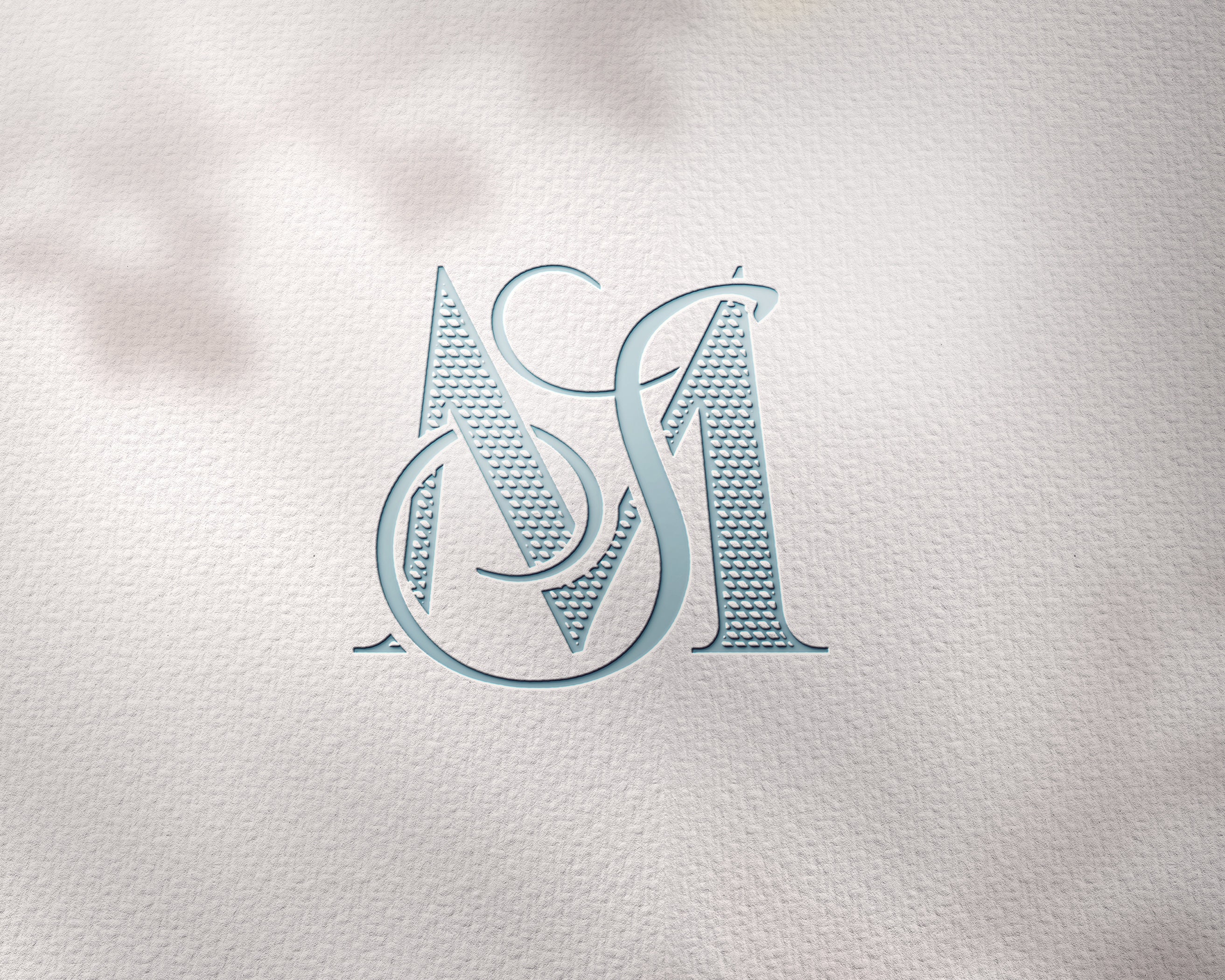 Modern Wedding  Monogram Logo, Two Letters Logo, Minimalist Wedding Monogram, Digital download, Customize wedding monogram MS, SM