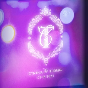 Crown WEDDING Monogram, Royal Monogram Logo, PERSONELIZED, Wedding ...