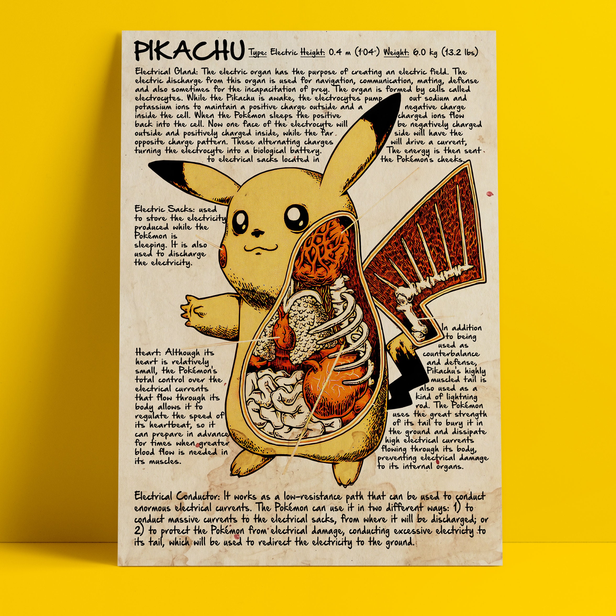 FUNNY PIKACHU POKEMON POSTER COOL SHOPPING CANVAS TOTE BAG IDEAL GIFT PRESENT