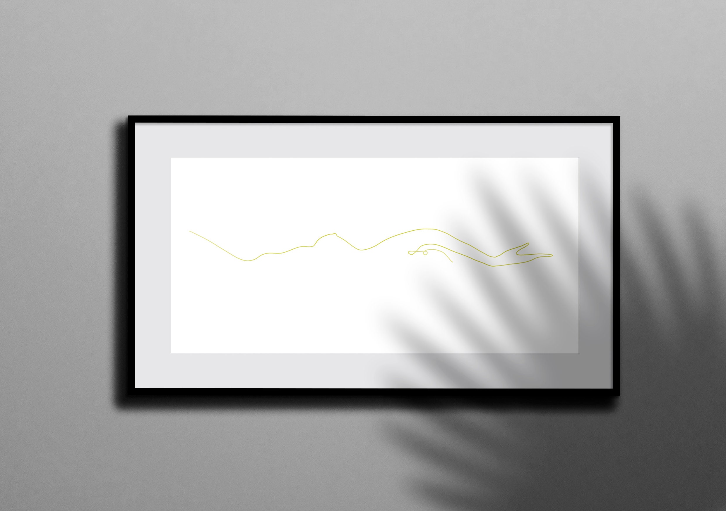 Abstract Nude Art Print - 154z8d7