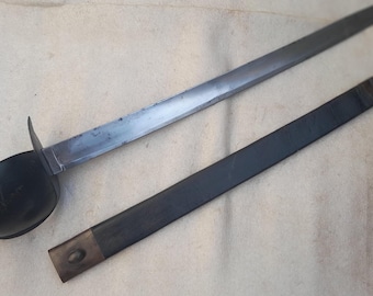 Antique A & E Holler Naval Cutlass