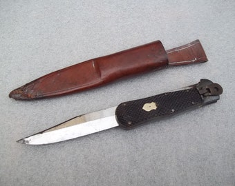 Antique Folding Bowie Knife