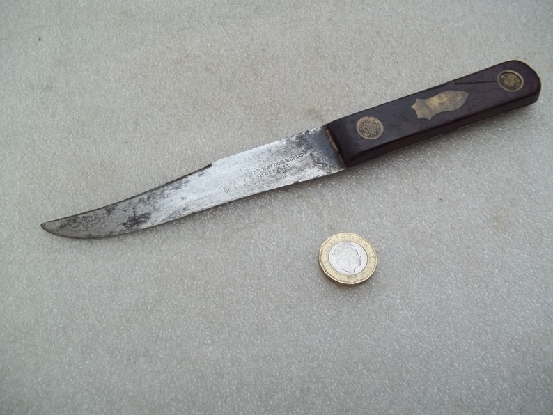 Antique Turner Naylor Hunting Knife Etsy