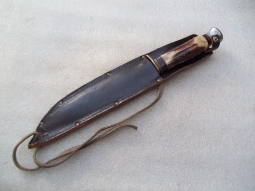 Vintage J Nowill Bowie Knife Etsy