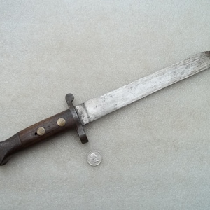 Antique British Military Sanderson Trench Knife