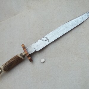 Antique Brookes &amp; Crookes Bowie Knife - Etsy