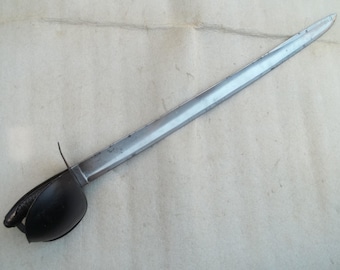 Antiguo machete naval del siglo XIX