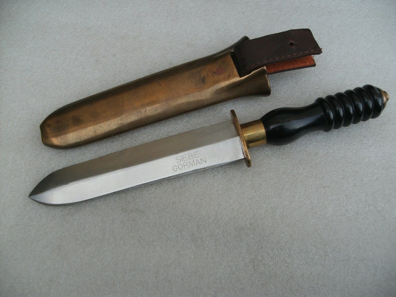 Vintage Siebe Gorman Divers Knife Etsy