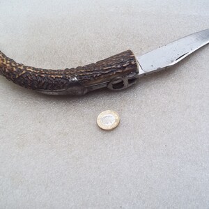 Antique Horn Folding Knife image 2