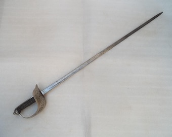 Antique Edward VII 1897 Pattern Sword - Thurkle
