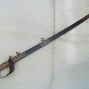 Antique Victorian Royal Naval Officers Sword