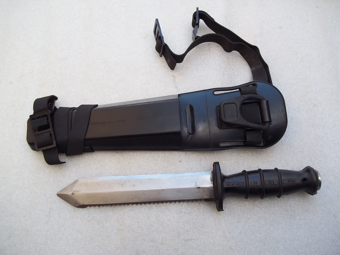 Vintage British Royal Navy Divers Knife Etsy