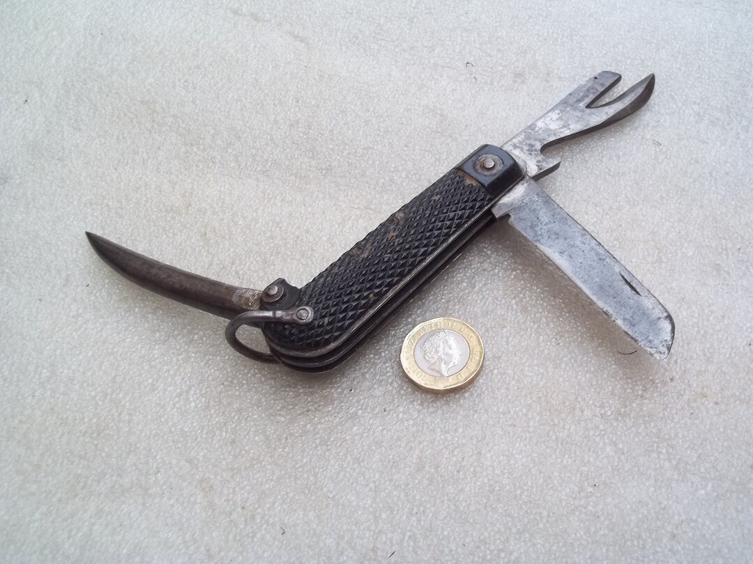 Vintage W & S B British Military Penknife Etsy