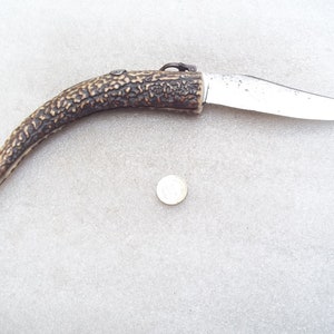 Antique Horn Folding Knife image 1