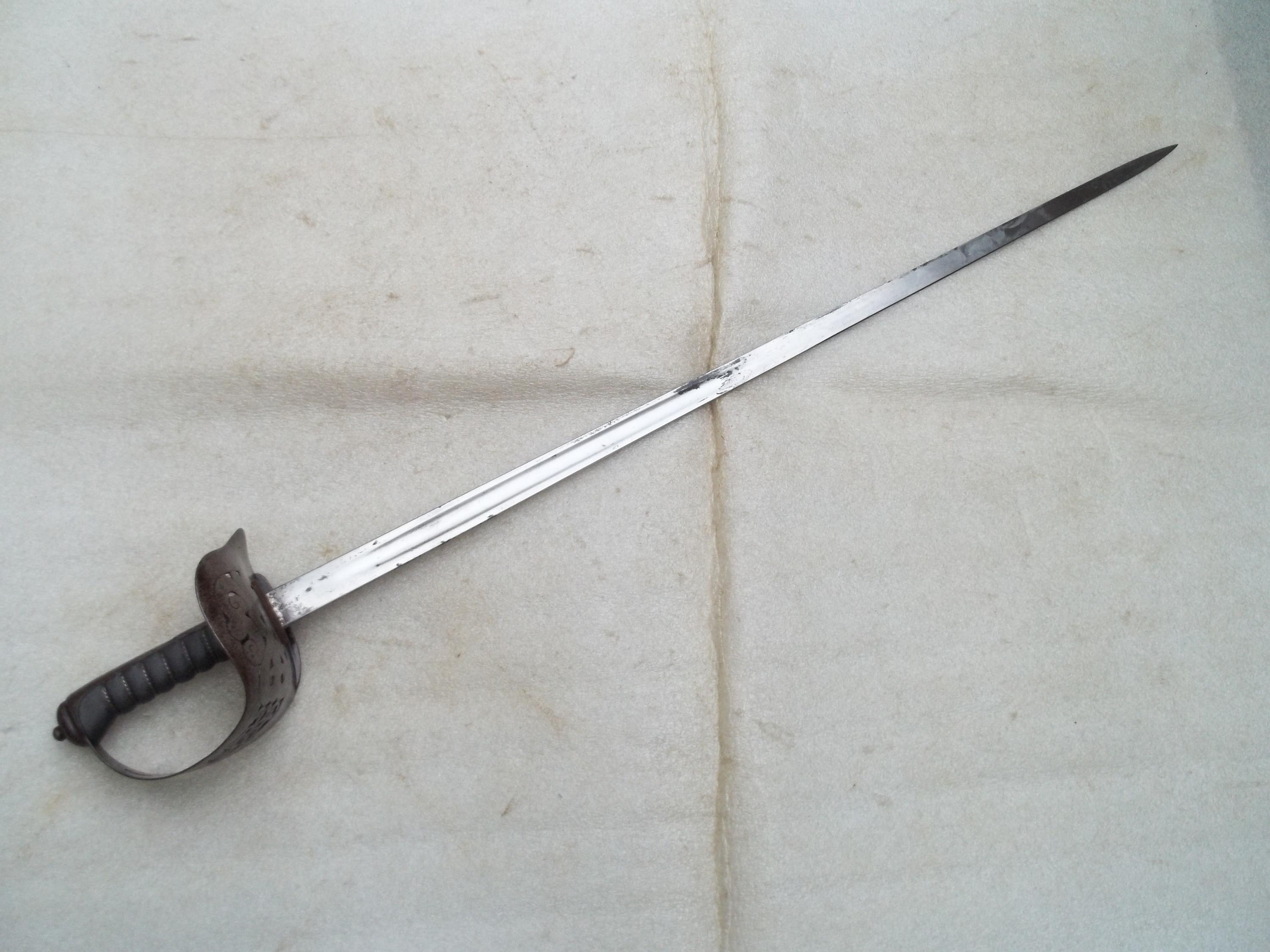 Antique Victorian 1897 Pattern Sword - Etsy