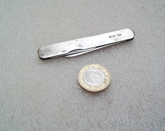Vintage Needham Silver Penknife