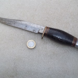 Cuchillo de Buzo Antiguo. Siebe Gorman & Co. Inglaterra, Pps. Siglo XX