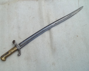 本物のアンティーク剣/サーベル - フランス歩兵将校用 1855 年モデル