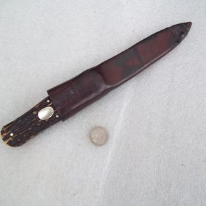 Antique Army & Navy Folding Hunting Knife
