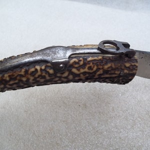 Antique Horn Folding Knife image 9